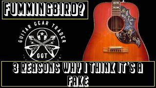 Is This Gibson Hummingbird FAKE? Something Isn’t Right…