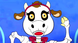 La Vaca Lola Esqueleto  Canciones Infantiles para Halloween  Canciones de la Granja.