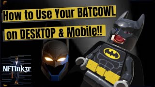 How to Use Batcowl NFT Snap Lens on Desktop & Mobile | Snapchat Desktop Tool | DC Batcowl NFTs screenshot 1