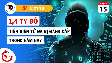 [5 Phút Crypto] 1,4 Tỷ Đô Tiền Điện Tử Đã Bị Đánh Cắp Trong Năm Nay