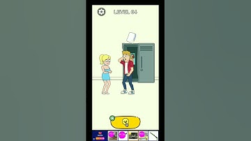 DELETE ONE PART | LOVE STORY LEVEL-64 | FUNNY MOBILE GAME #TRENDING #SHORT