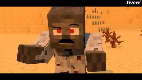 Make a minecraft animation in cinema 4d - Best Character Animation service
