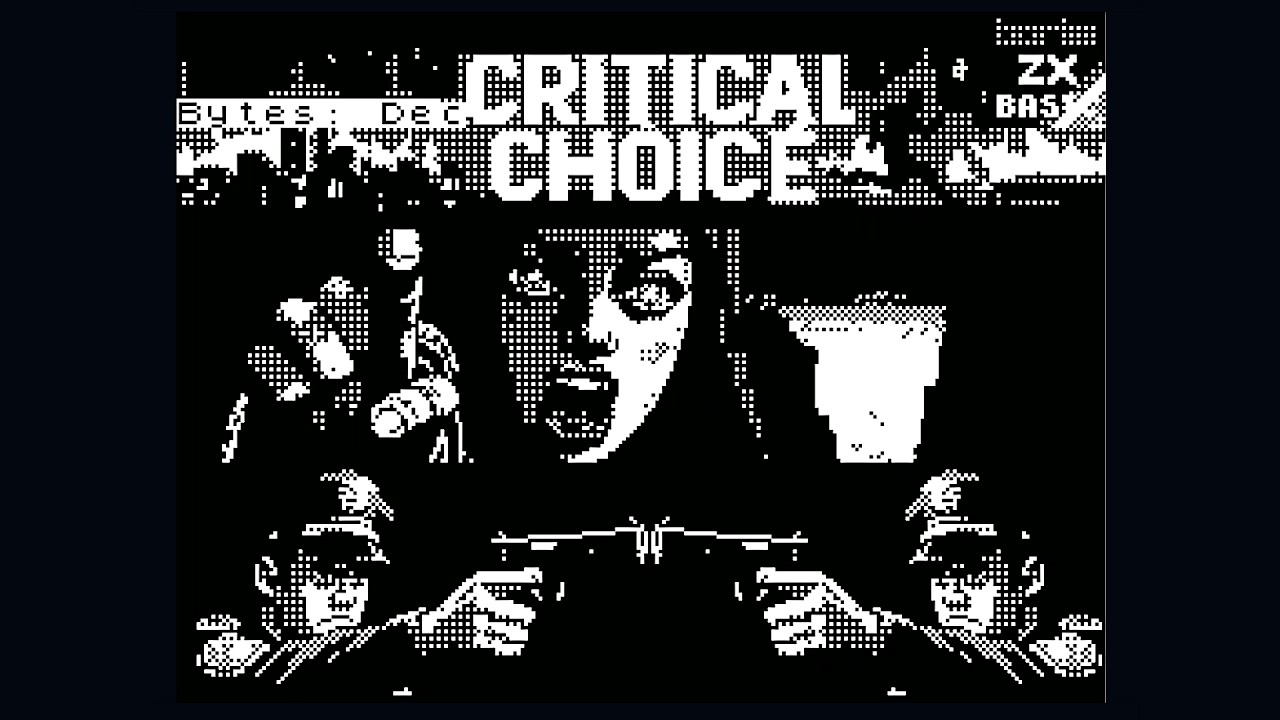 CRITICAL CHOICE - 48K ZX Spectrum Homebrew game! - YouTube