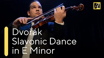 DVOŘÁK: Slavonic Dance in E Minor | Antal Zalai, violin 🎵 classical music