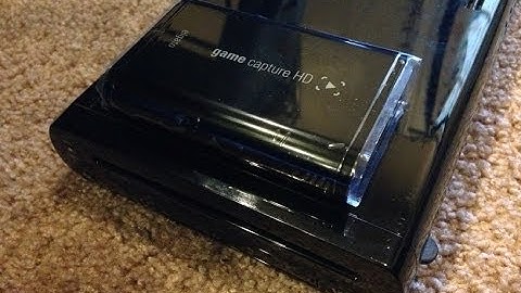 How-to record your Wii U Gameplay with the Elgato Game Capture HD