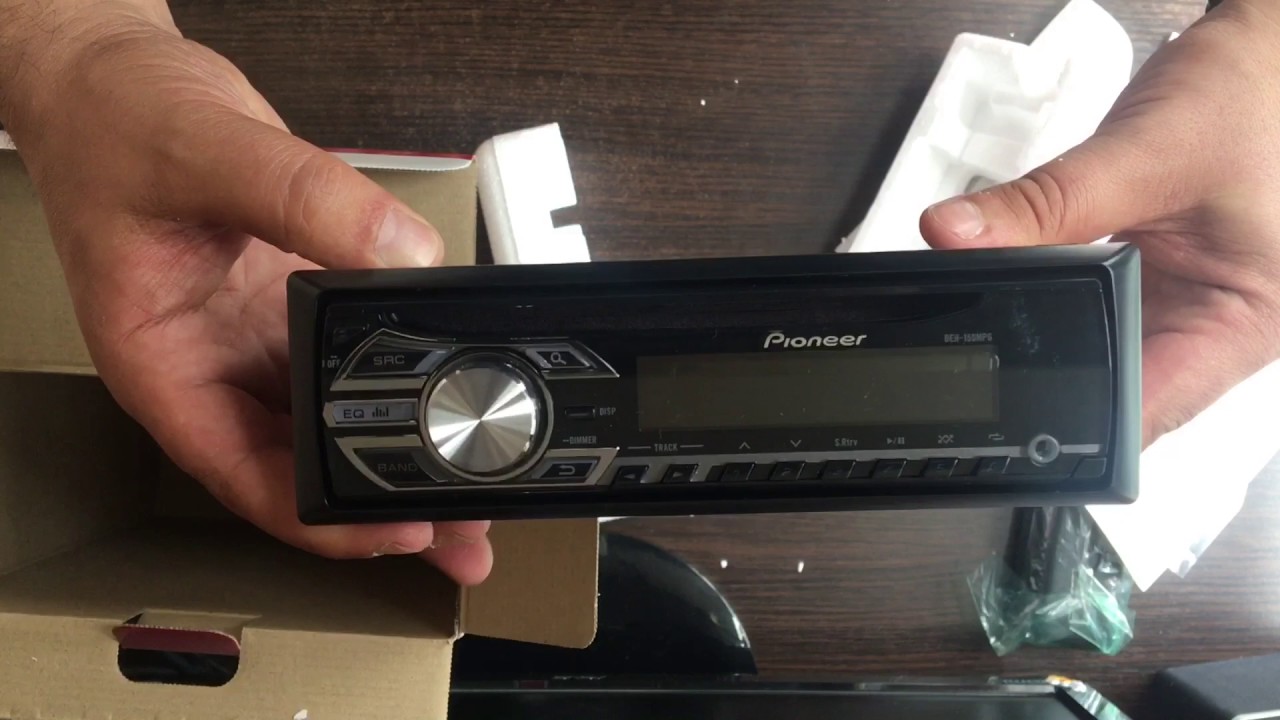 Pioneer Deh-150mpg Unpacking