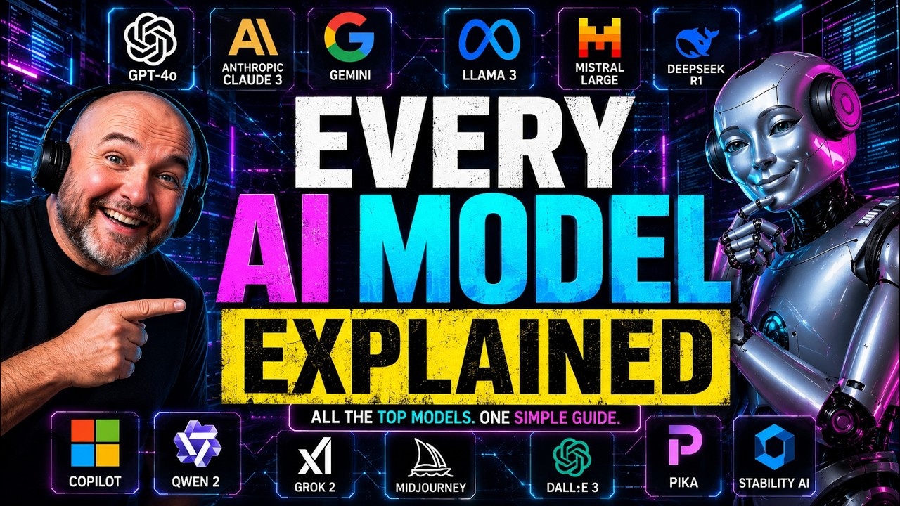 Every AI Model Explained, Part One - YouTube