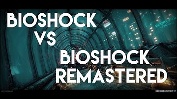 Bioshock vs Bioshock Remastered Side by Side Comparison | PC | Max Settings