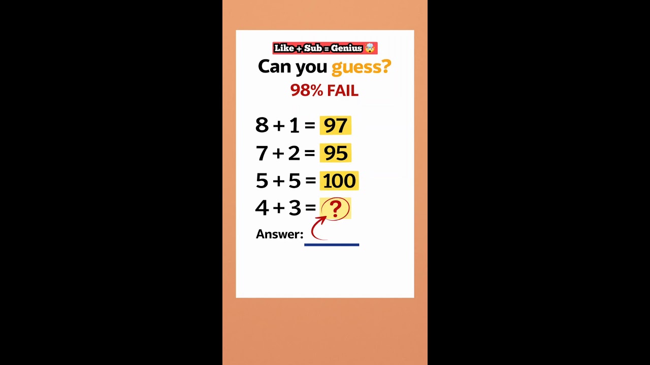 can you guess? brain test #shorts