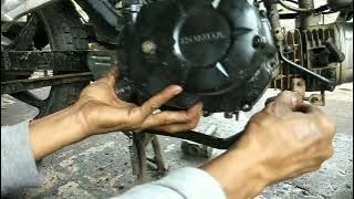Ganti kampas kopling motor absolute Revo 110