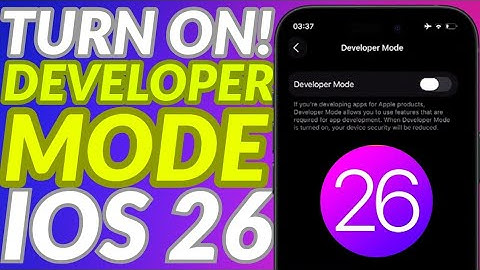 How to Enable Developer Mode on iOS 26 | iPhone Developer Options iOS 26 | Full Guide