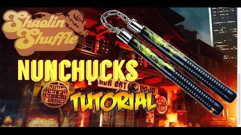 SHAOLIN SHUFFLE NUNCHUCKS FULL TUTORIAL! (IW Zombies)