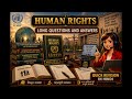 LLB EXAMS - SEM IIIRD - HUMAN RIGHT - LONG QUESTION ANSWERS - HINDI MEDIUM