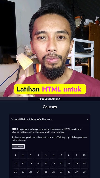 Belajar HTML untuk Pemula #coding #html #programmer - YouTube