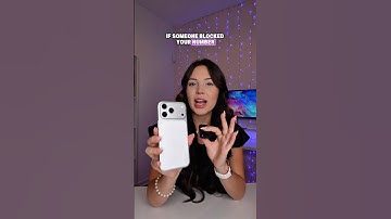 How to call someone who blocked you.. #iphone #iphonetips #iphonehacks