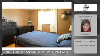 1020 Harrison Street, Bethel Park, Pa 15234