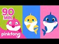 If Sharks are Happy   More | Baby Shark Songs Compilation | Pinkfong Kids Songs