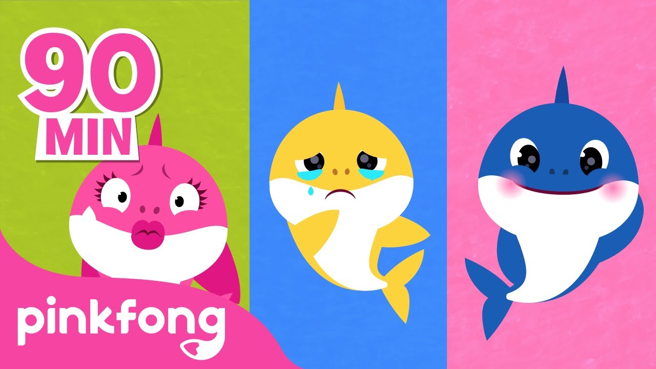 BEST Baby Shark Songs 2023, +Compilation TOP 100, Baby Shark Sing Along