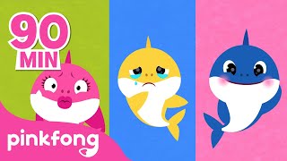 if sharks are happy more baby shark songs compilation pinkfong kids songs