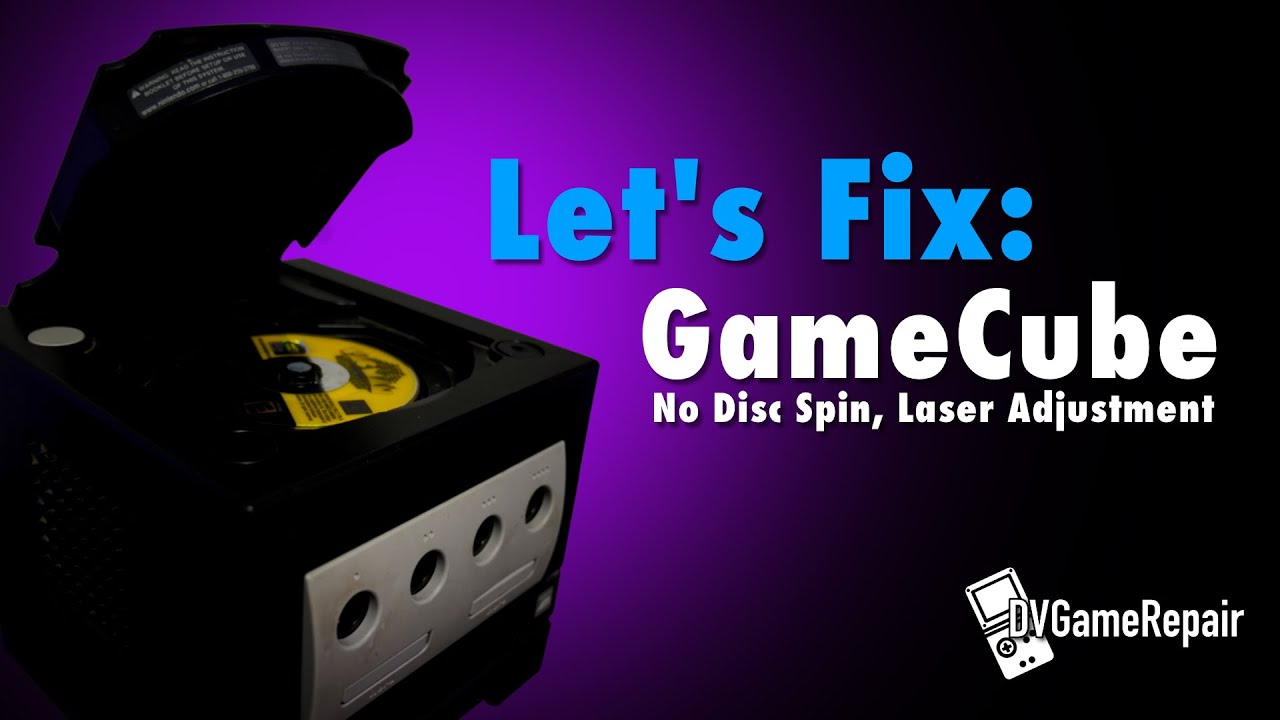 Let's Fix Nintendo GameCube; No Disc Spin YouTube