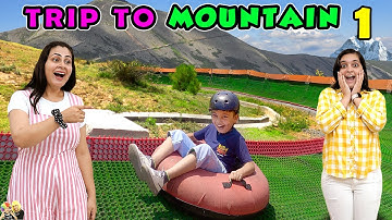 TRIP TO MOUNTAIN Part 1 | Travel Vlog with Aayu, Pihu, Bua & Praavi | Patnitop | Aayu and Pihu Show