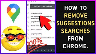 Delete All Chrome Searches - How To Delete Chrome Search History Suggestion