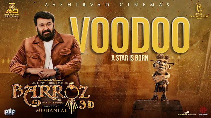 Voodoo Character Launch | Barroz 3D - Guardian of Treasures | Mohanlal | December 25 Release