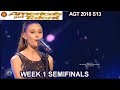 Makayla phillips sings who you are judges divided semifinals 1 americas got talent 2018 agt