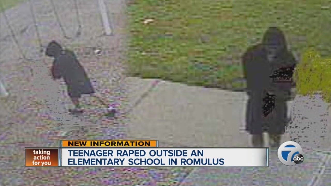 Teenager raped outside an elementary school in Romulus