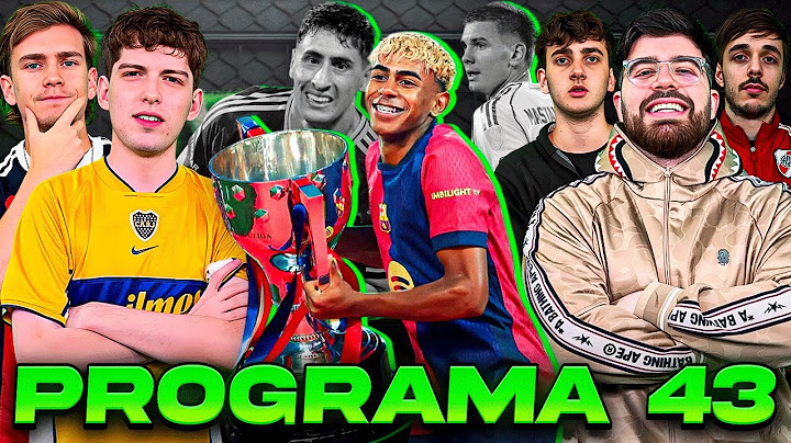 BOCA Y RIVER ELIMINADOS + BARCA TRIPLETE DOMESTICO + YAMAL YA ES HISTORICO?  - PROGRAMA 43