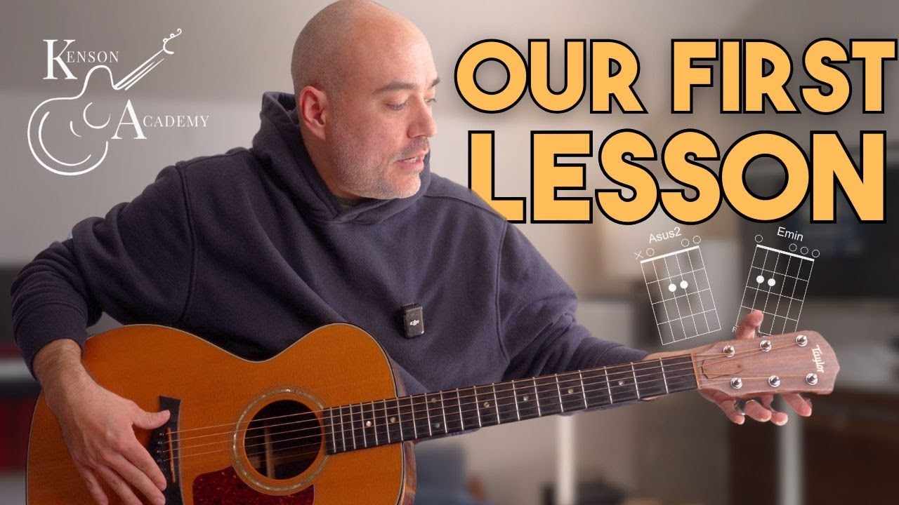 This is Your First Guitar Lesson as a Beginner - YouTube
