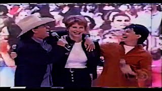 Chitãozinho e Xororó - Coração Vazio {We&#39;re All Alone Part Reba McEntire Domingão Do Faustão} (1999)