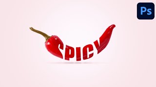 Pepper typography effect in Photoshop