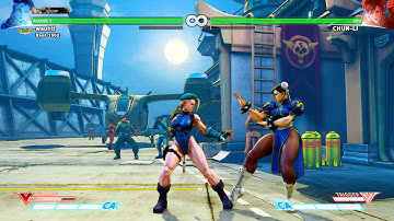 SFV - Cammy Crush Counter stylish combos