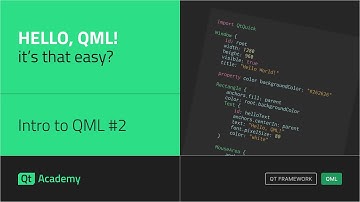QML Syntax & The 4 Building Blocks | Intro to QML #2