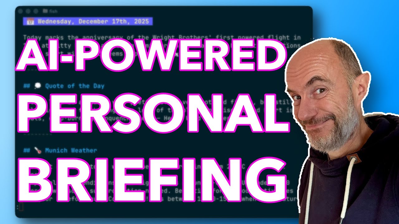 My Daily News Briefing is Now 100% Automated (Here's How)