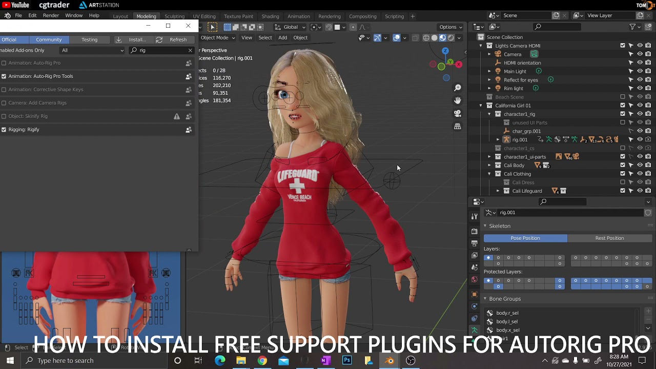 auto rig pro blender addon free download