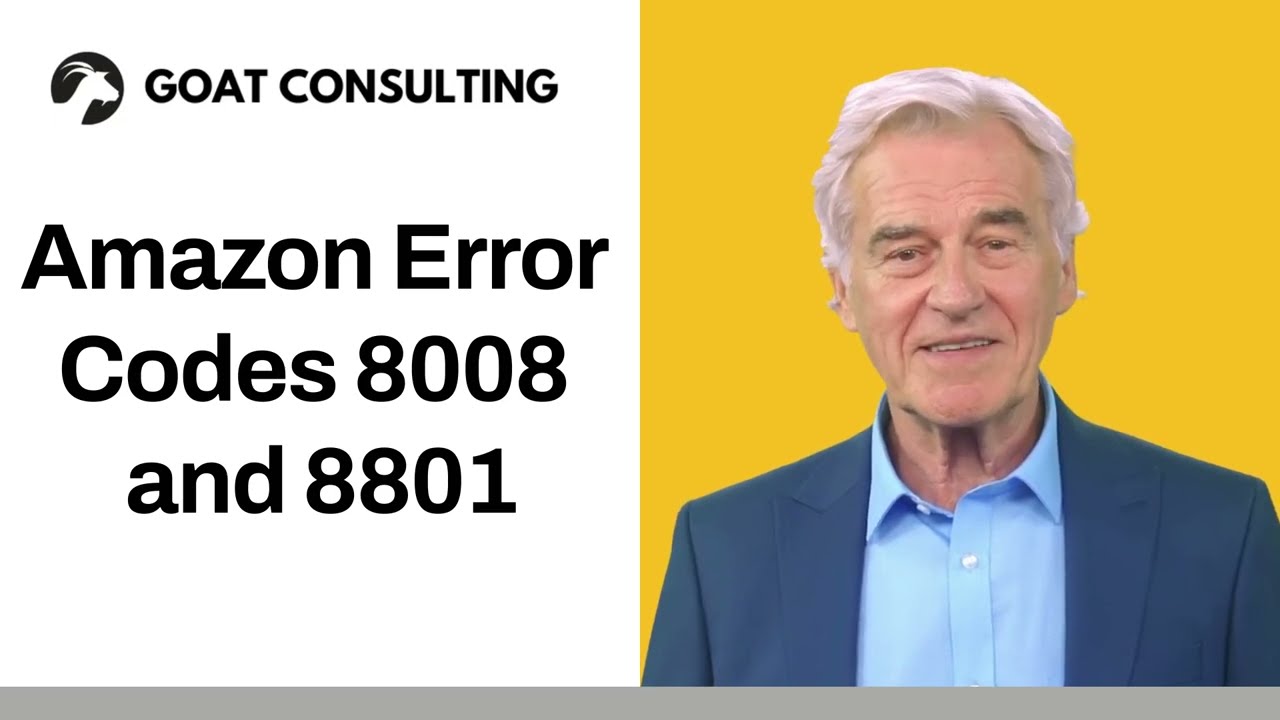 Amazon Variation Error Codes 8008 and 8801 | Goat Consulting