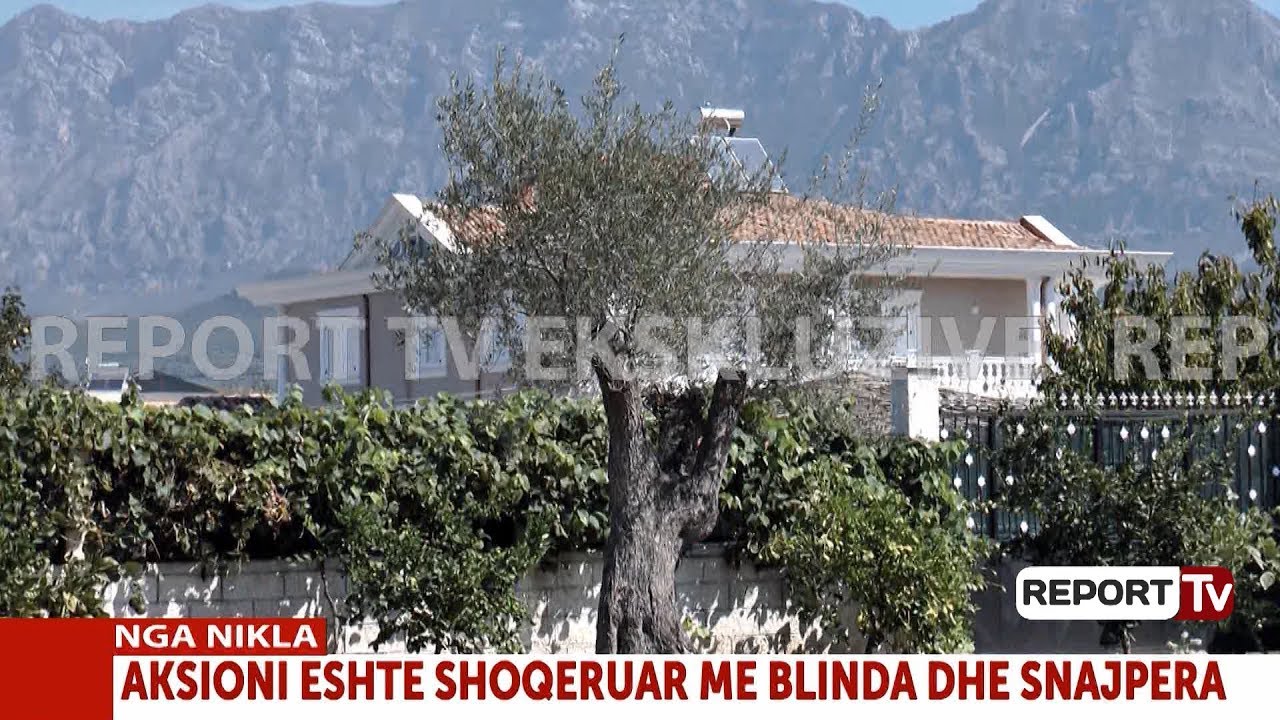 Report TV - U ndalua gjatë aksionit në Nikël, pamjet e vilës së Ylli Cangut