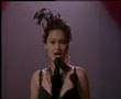 Tia Carrere singing in black lingerie