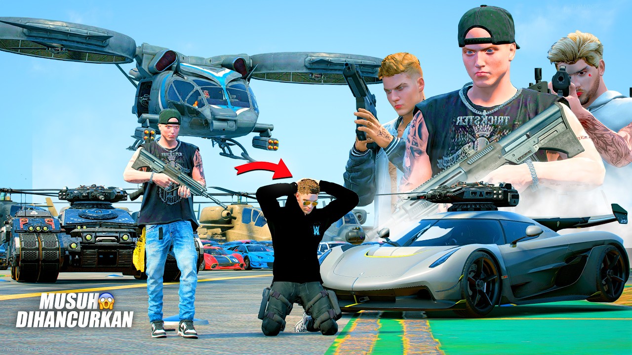 KELUARGA OCONNER BERHASIL MENGEPUNG PENHIANAT PERANG BESAR ! GTA 5 ROLEPLAY