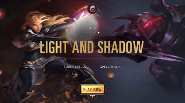 LEGENDS OF RUNETERRA | Tutorial | Light and Shadow Game Play !!