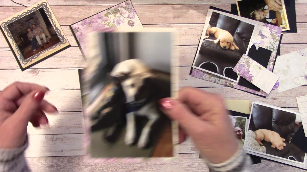 PICTURE MAT IDEAS AND  INSPIRATION FOR MINI ALBUMS | SHELLIE GEIGLE | J&S HOBBIES AND CRAFTS