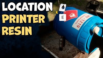 Printer Resin Location in Sons Of The Forest