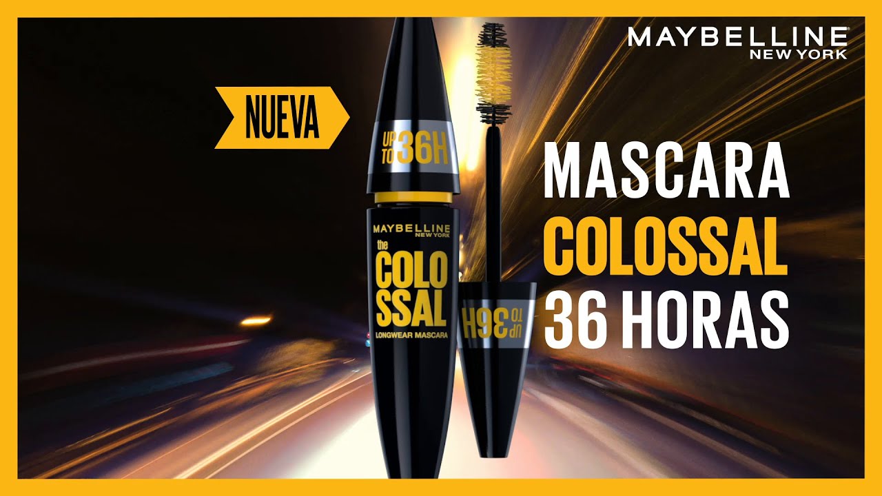 - York YouTube | New Maybelline Nueva 36H Colossal