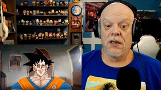 REACTION VIDEO | A Regrettable DBZ Cartoon from MeatCanyon - YIKES, Goku   ?