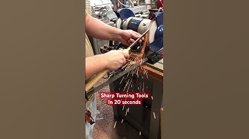 Sharpen Your WoodTurning Tools Fast and Easy #diy #woodworking #woodturning