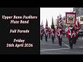 Upper Bann Fusiliers FULL PARADE Lurgan 24th April 2026