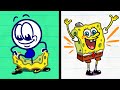"Fancy See, Fancy Do" | Pencilmation Kids Compilation | Animated Cartoons