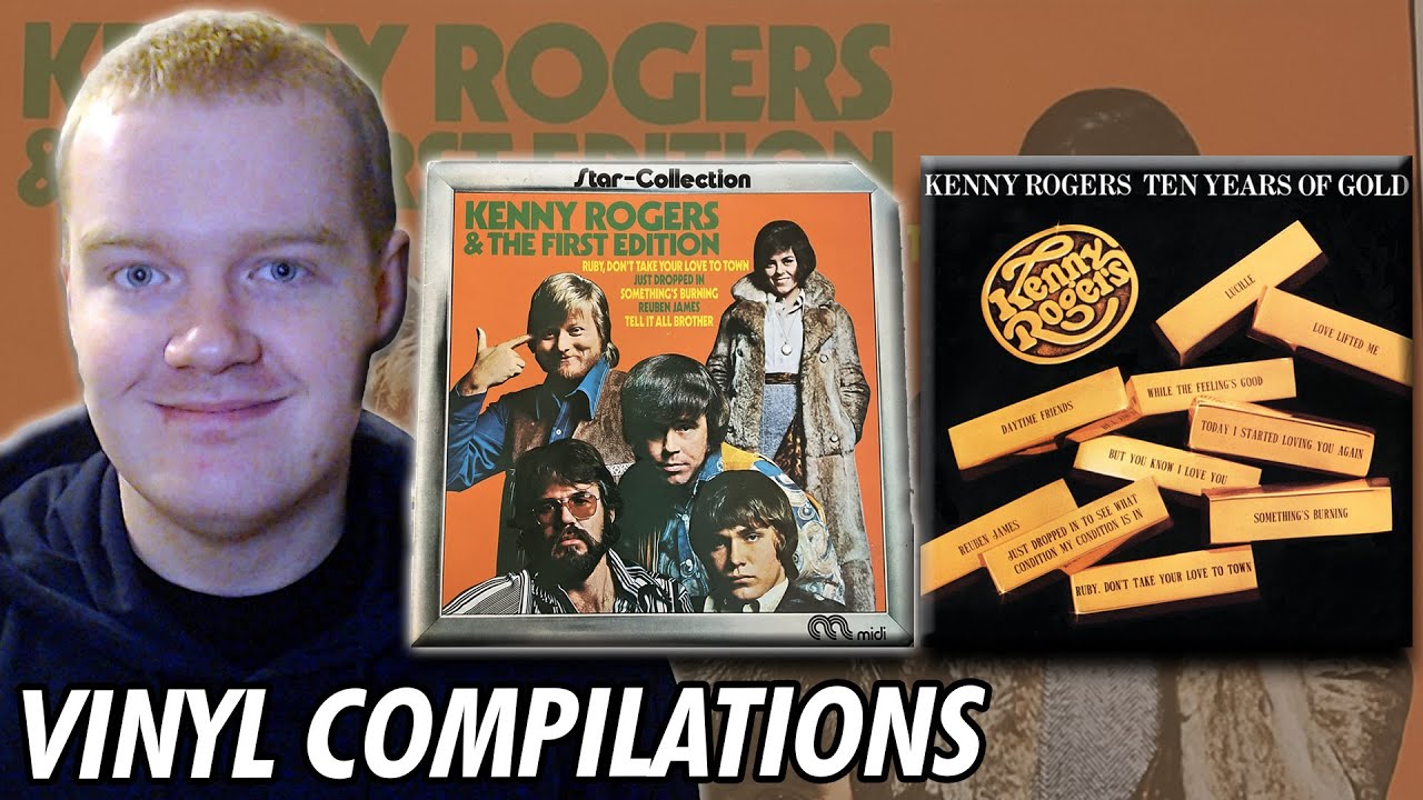 Kenny Rogers: Star-Collection & Ten Years of Gold - Vinyl Compilations